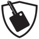 GMC Protection Gap Coverage Logo with a Car Key Icon - Moses GMC of Charleston in Charleston WV