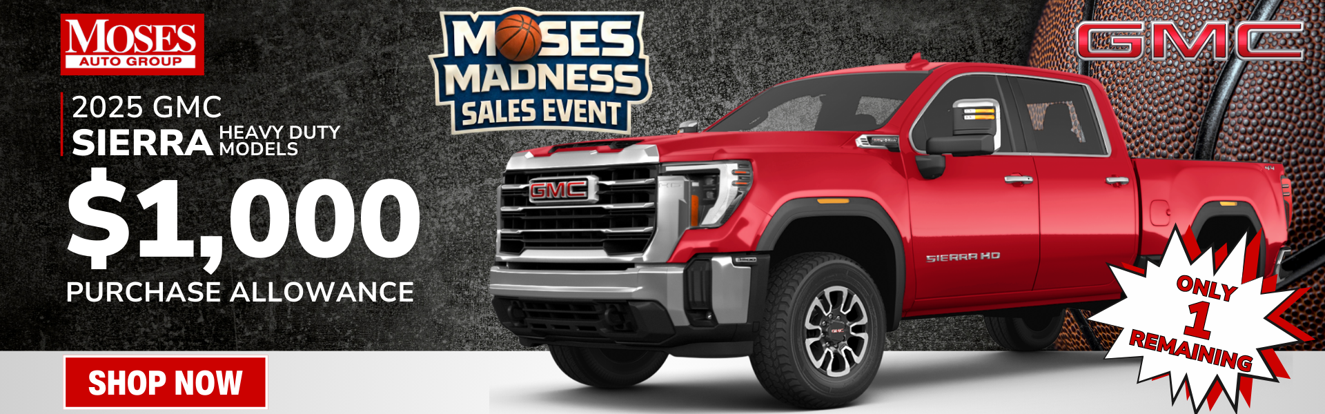 2025 Sierra HD March Offer