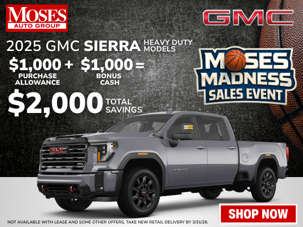 2025 Sierra HD March Offer