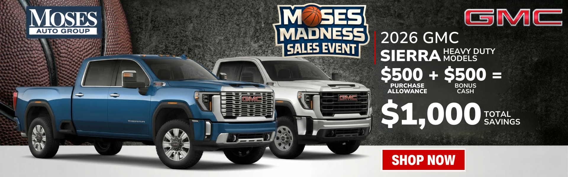 2026 Sierra HD March Offer