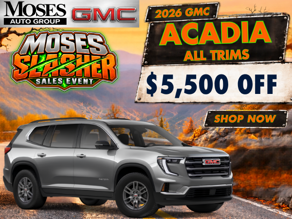 2026 GMC Acadia All Trims