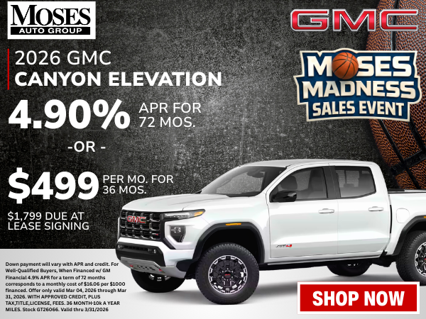 2026 Terrain Elevation March Offer