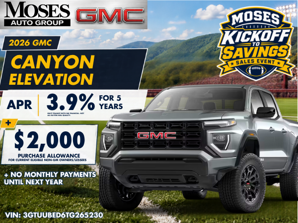 2026 GMC Canyon