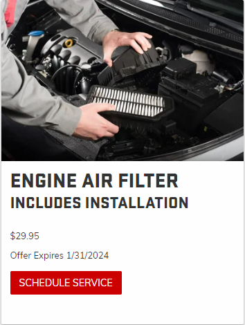 Engine Air Filter Replacement