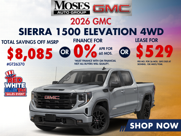 2026 GMC Sierra 1500 Elevation 