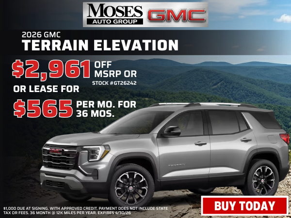 2026 Terrain Elevation April Offer
