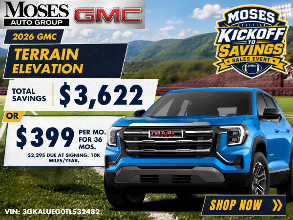 2026 GMC Terrain Elevation
