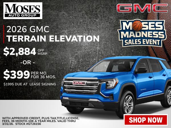 2026 Terrain Elevation March Offer
