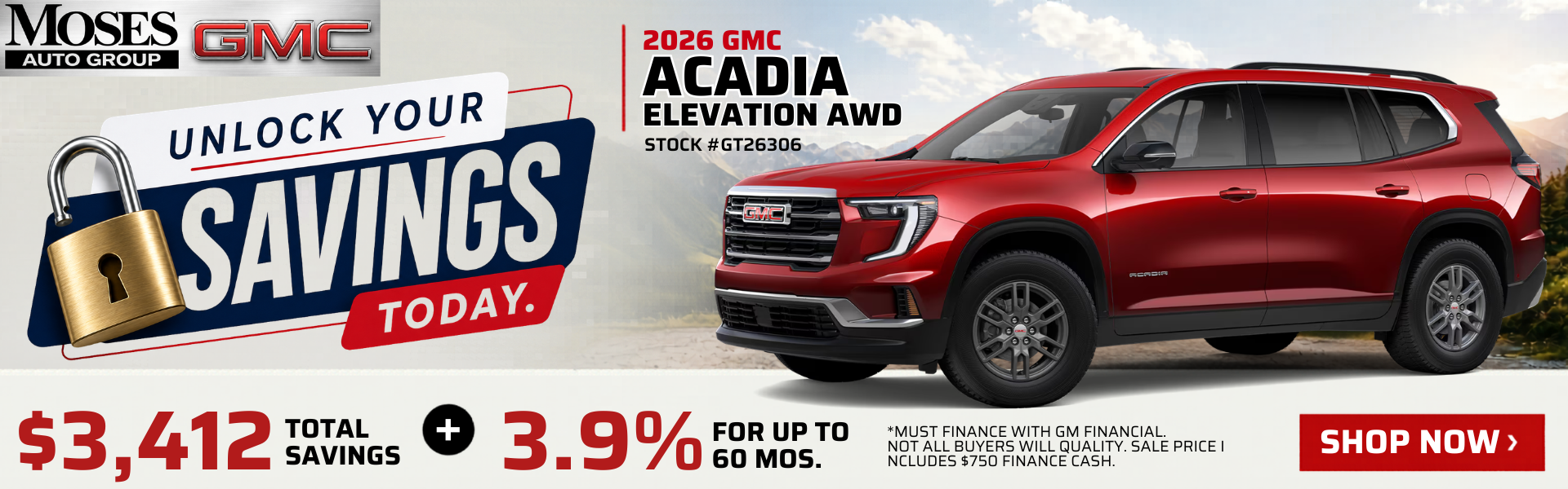 2026 GMC Acadia