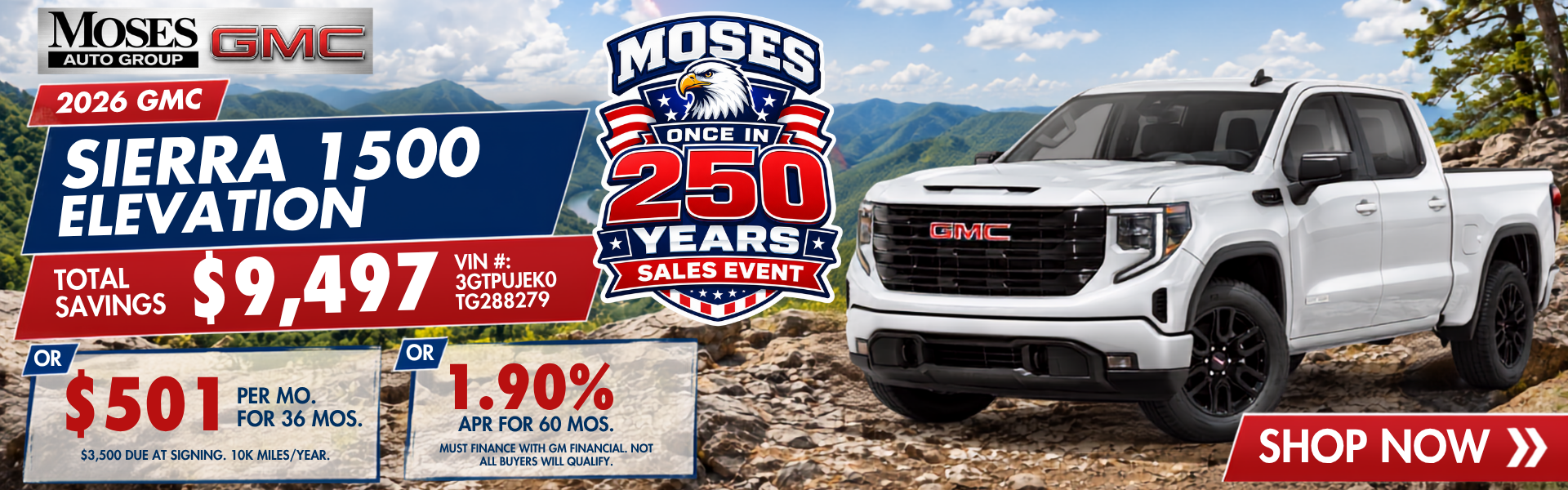 2026 GMC Sierra 1500 Elevation