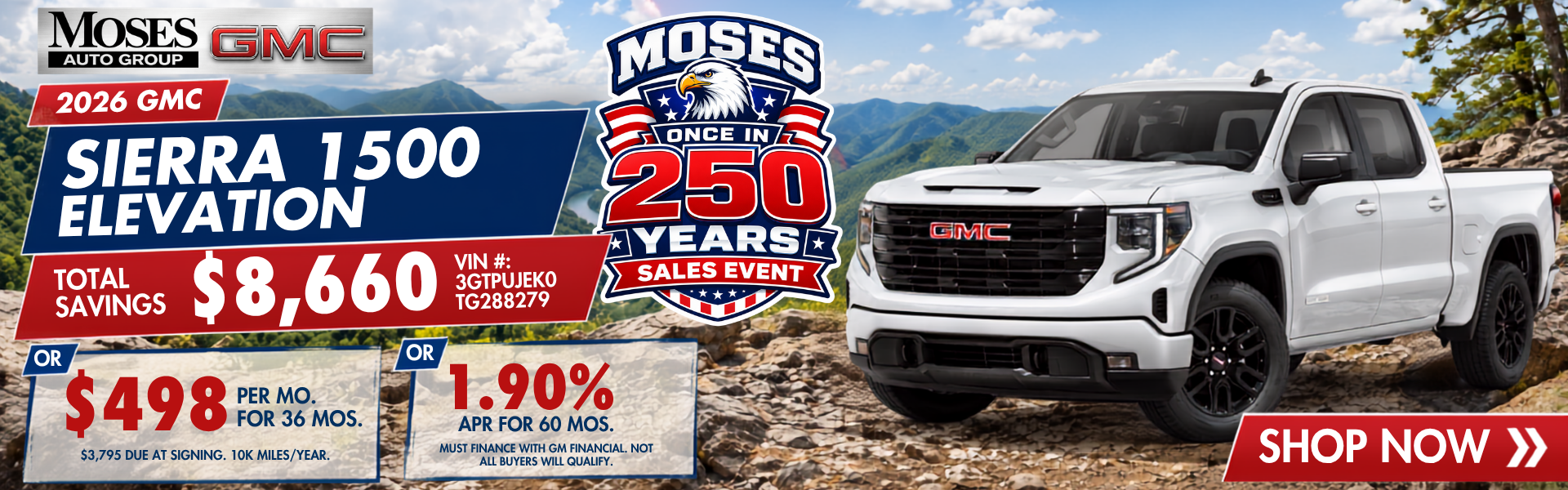 2026 GMC Sierra 1500 Elevation
