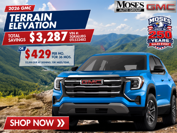 2026 GMC Terrain Elevation