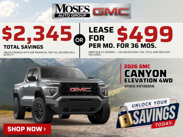 2026 GMC Canyon