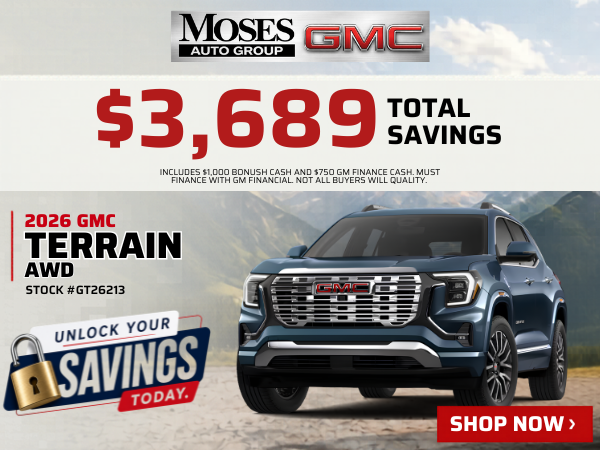 2026 GMC Terrain